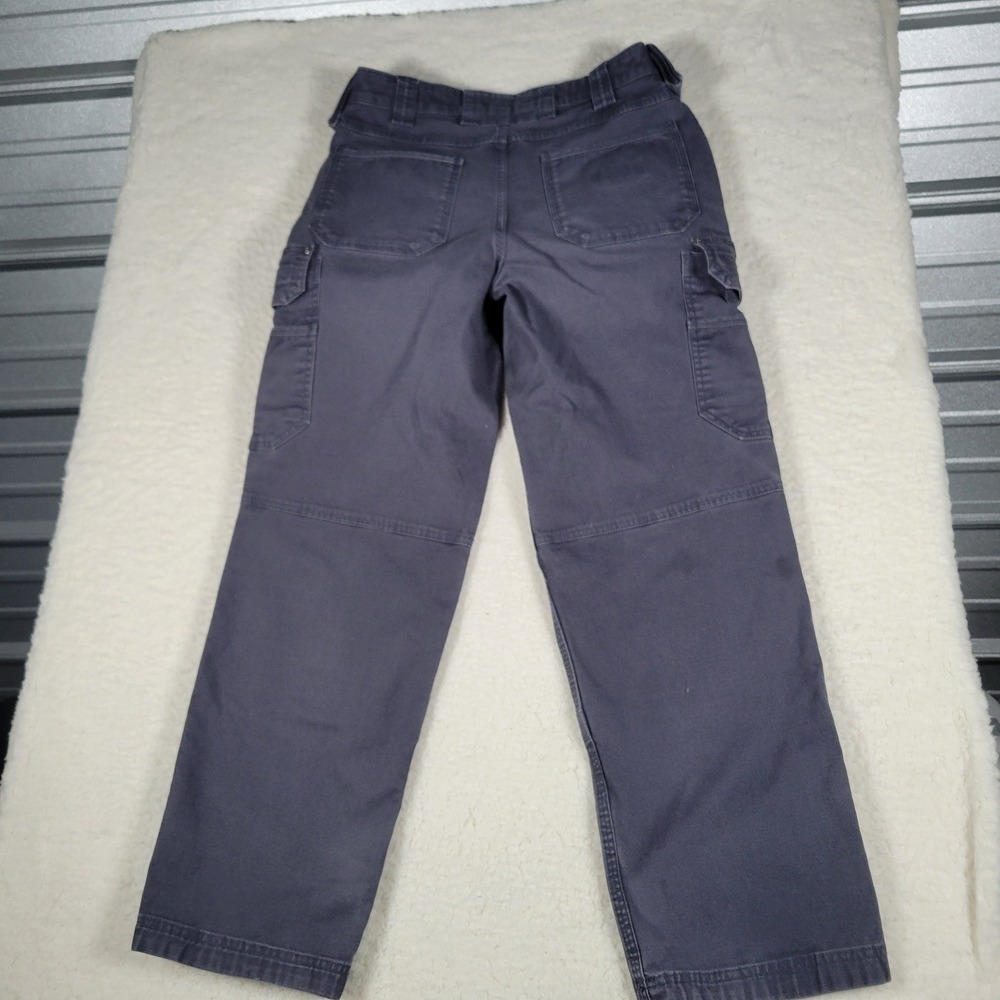 Duluth Trading Co Flex Fire Hose Cargo Pants Mens 32x30 Gray Workwear Utility - Picture 14 of 14